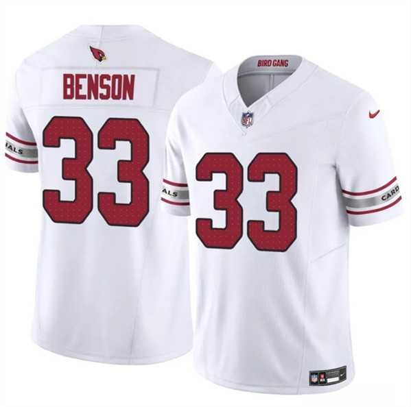 Men & Women & Youth Arizona Cardinals #33 Trey Benson White 2024 F.U.S.E. Vapor Untouchable Limited Stitched Jersey,We sell and wholesale Men & Women & Youth Arizona Cardinals #33 Trey Benson White 2024 F.U.S.E. Vapor Untouchable Limited Stitched Jersey on line form chian!